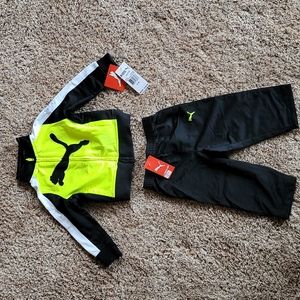 Puma 2 piece boys jogging suit